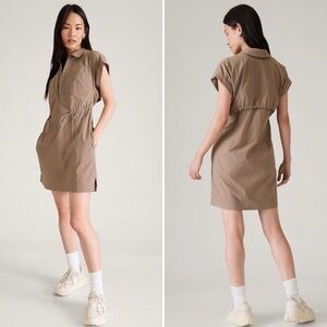 Athleta Topspin Mini Dress Pyrite Size XL